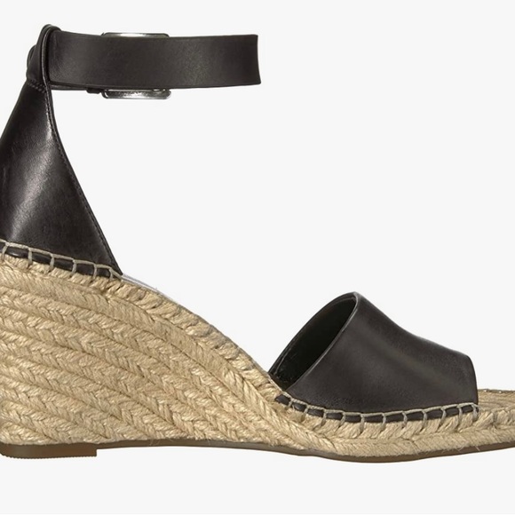 BRAND NEW. VINCE CAMUTO WEDGES in black leather size 11. Box included. - Picture 4 of 8